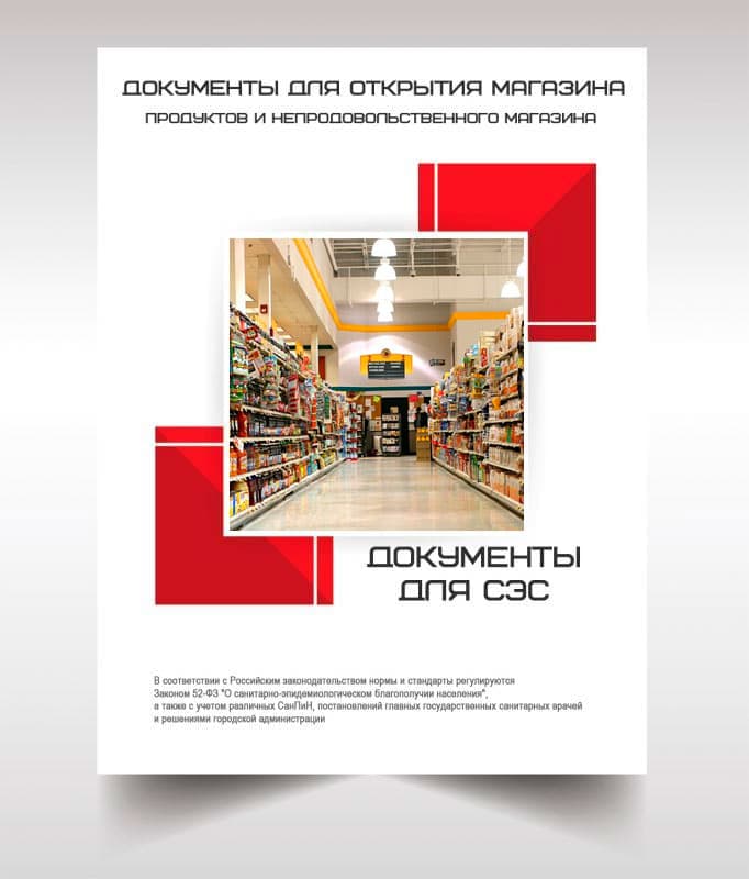 Документы для открытия магазина в Егорьевске